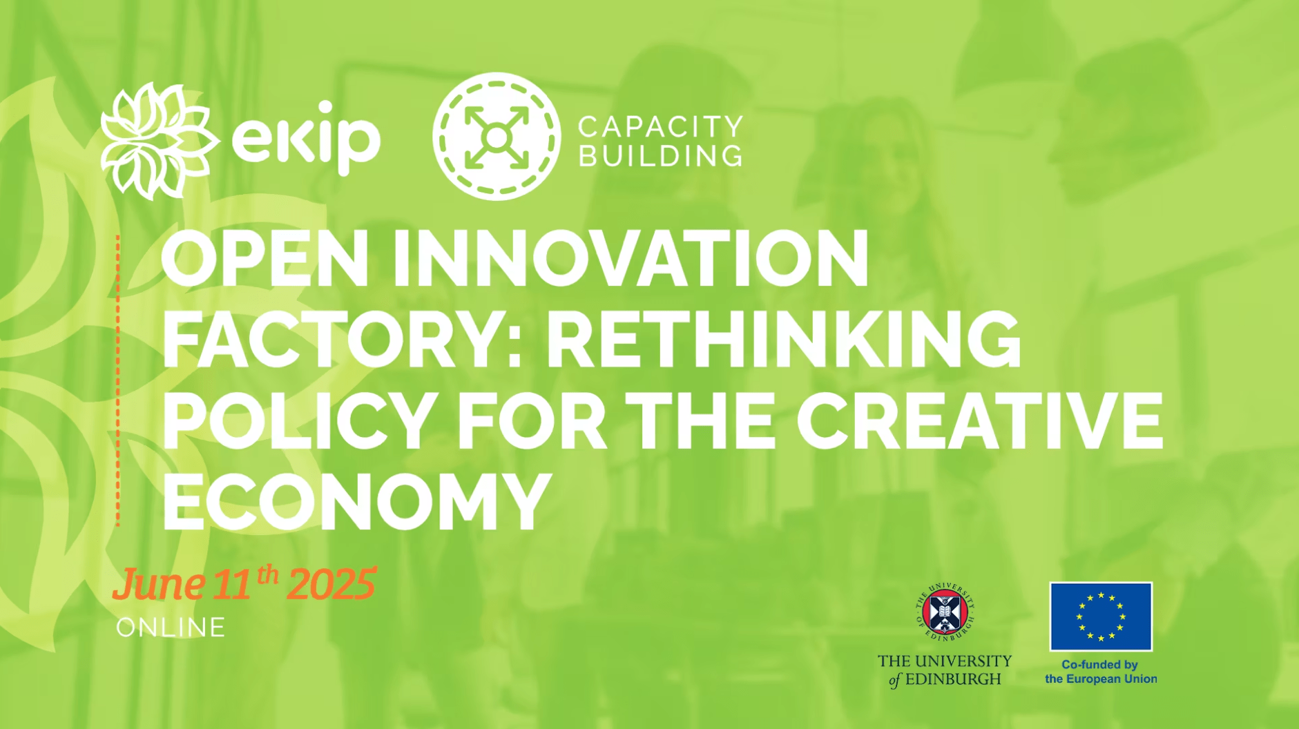 Open Innovation Factory on Rethinking Policy for the Creative Economy