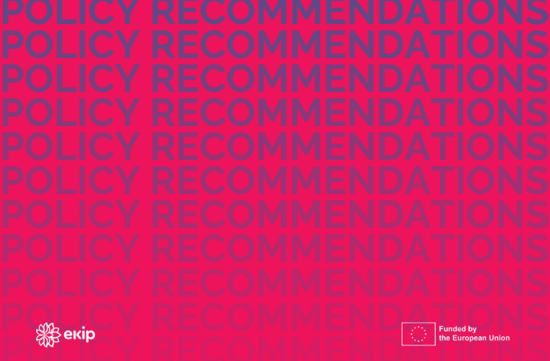 ekip Policy Recommendations: Immersive media in the CCIs